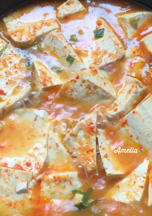 Foto resep Sop Tahu Pedas