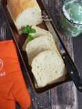 Roti Tawar Poolish Minyak Zaitun (Tanpa Ulen, Tanpa Telur)