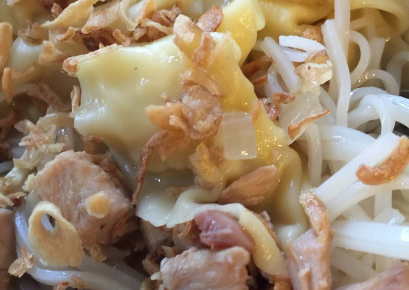 Chicken Wonton Noodle Soup