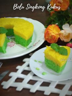 Foto resep Bolu Singkong Kukus