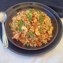 A picture of Vegetable Jowar Upma (sorghum Upma).