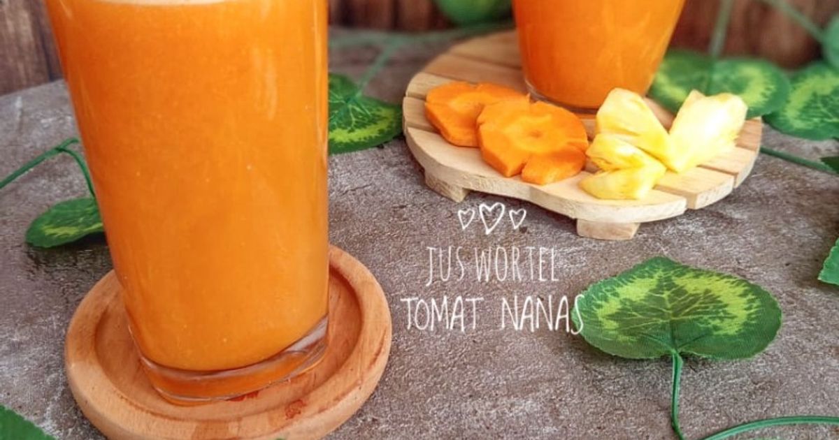 Jus Tomat Wortel Nanas