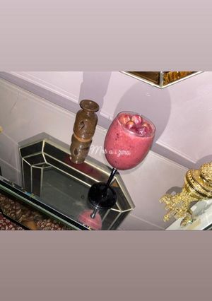 A picture of Red grapes daiquiri.