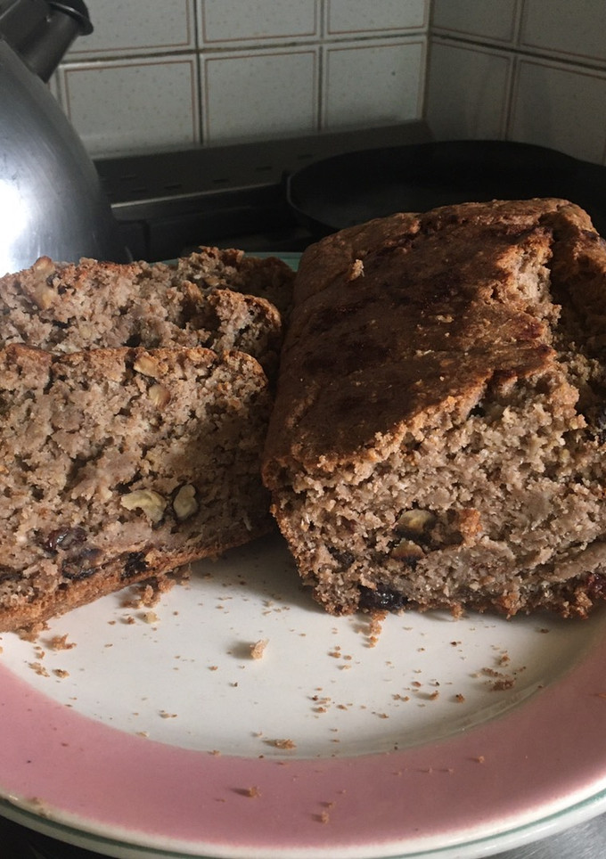 Una foto de Budín integral vegano