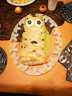 Una foto de Momia de hojaldre (postre o merienda)