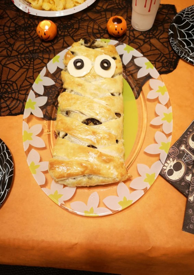 Una foto de Momia de hojaldre (postre o merienda)