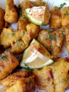 A picture of Fish Bhajia.
