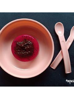 Foto resep Puding Buah Naga