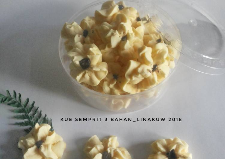 Resep Kue Semprit 3 Bahan Anti Gagal
