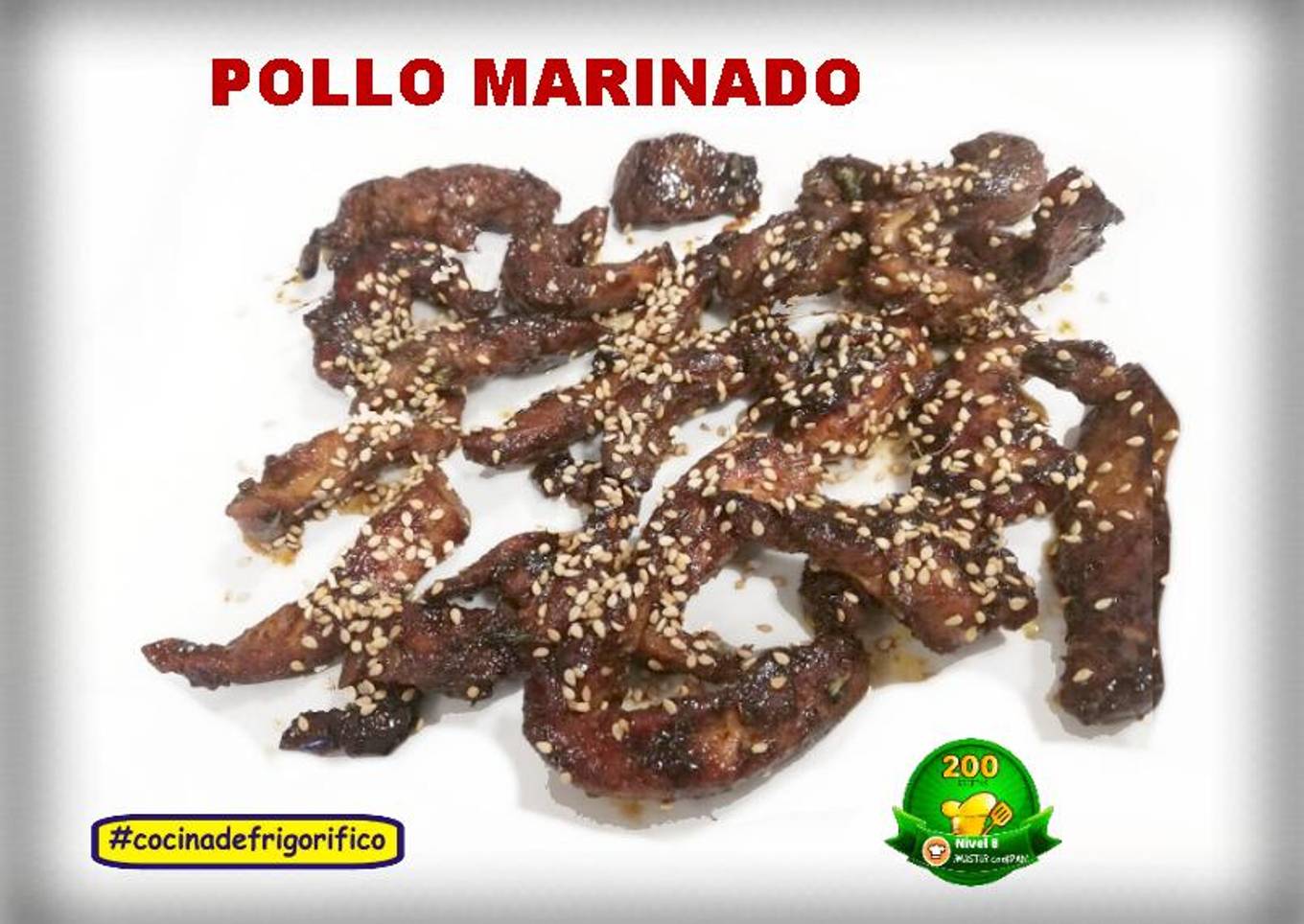 Pollo marinado