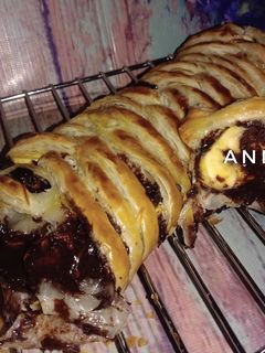 Foto resep Choco banana strudel