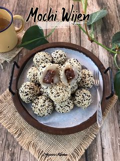 Foto resep Mochi Wijen Isi Kacang