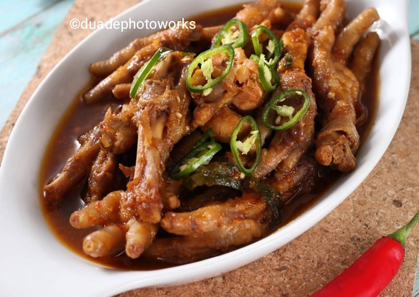 Ceker Ayam Tulang Lepas Bumbu Kecap