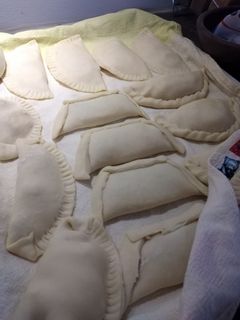 Una foto de Masa para empanada frita