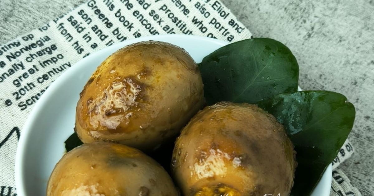 Resep Plmk. Telur Bacem oleh Khadijah F Mangolo - Cookpad