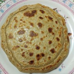 A picture of Jaggery paratha.