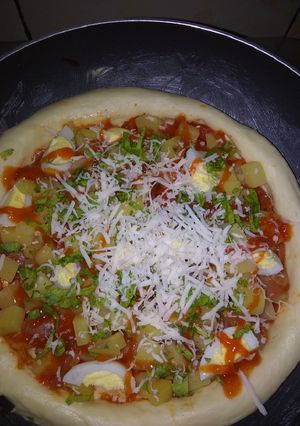 Foto resep Pizza teflon empuk