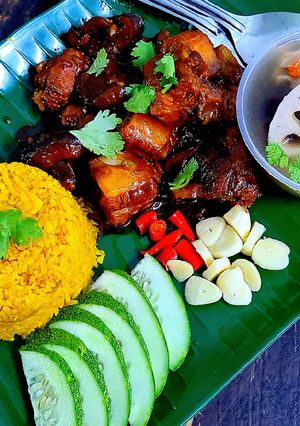 รูปของ ข้าวหมกซี่โครงหมูตุ๋น