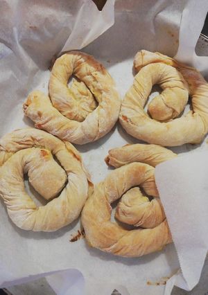 Φωτογραφία της συνταγής Τυροπιτάρια στριφτά με φύλλο χειροποίητο!!