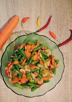 Foto resep Oseng Ebi Buncis