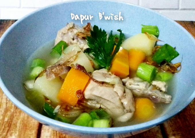 Cara Masak Sop Ayam Ala Pak Min Klaten Yang Lezat Resepenakbgt Com