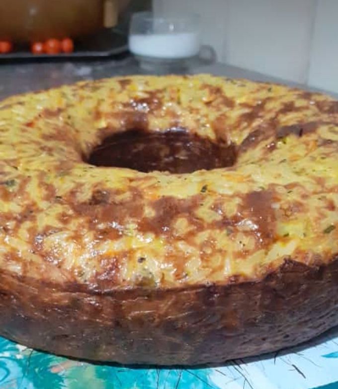 Una foto de Budín de arroz