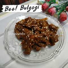 A picture of Beef Bulgogi || ala dapur umma.