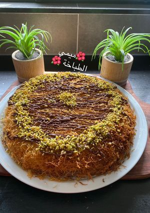 صورة لوصفة كنافة بالشوكولا طعم هبال 😋😋👍🏻