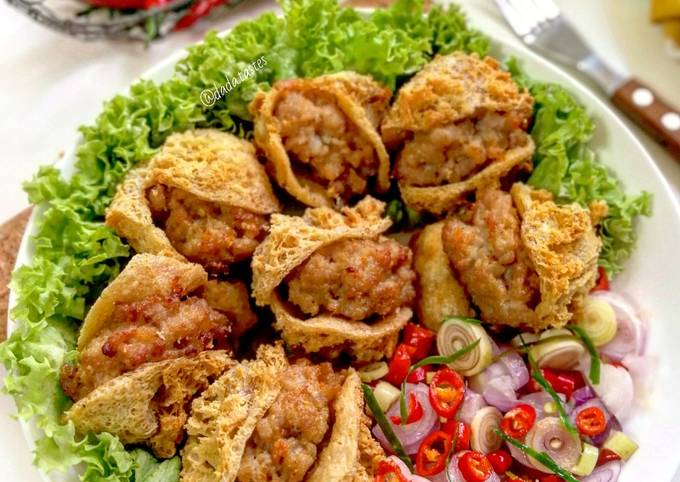 Resep Tahu Walik Sambal Matah, Enak Banget