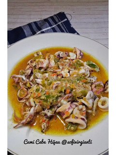 Foto resep Cumi cabe ijo