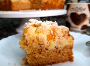 Una foto de Coffee cake de limón
