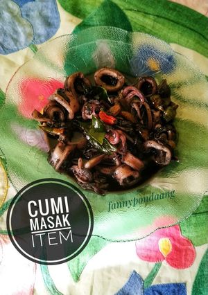 Foto resep Cumi Masak Item