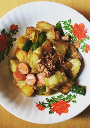 Foto resep Tumis Terong Pedas Nendang