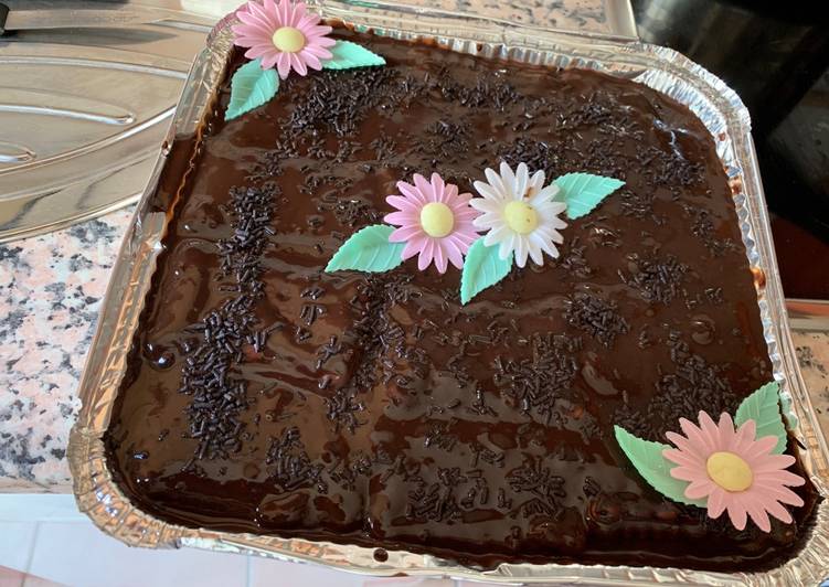 Tarta de galletas con chocolate (tarta de la abuela)