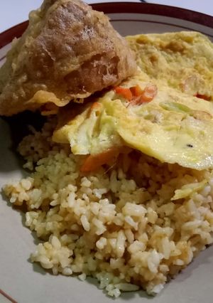 Foto resep Nasi goreng tanggal tua, praktis dan mudah. Cocok tuk anak kost