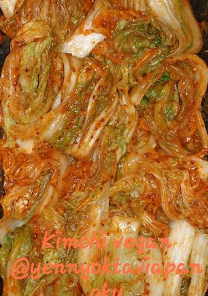 Foto resep Kimchi vegan