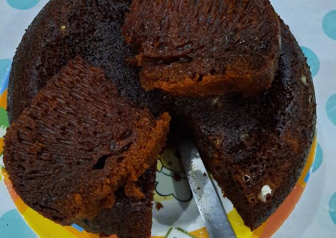 Anti Ribet, Membuat Bolu sarang semut rice cooker (tanpa mixer, tanpa oven) Yang Sederhana