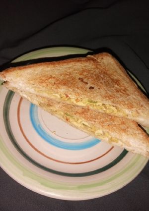A picture of Simple Bread Sandwich.