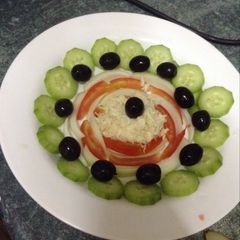A picture of Cute salad😍👌🏻.