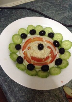 A picture of Cute salad😍👌🏻.