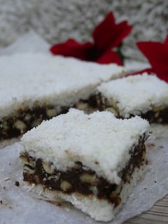 Kókuszos-kekszes kocka recept fotója