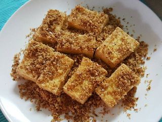 Đậu hũ chiên muối sả kiểu HongKong