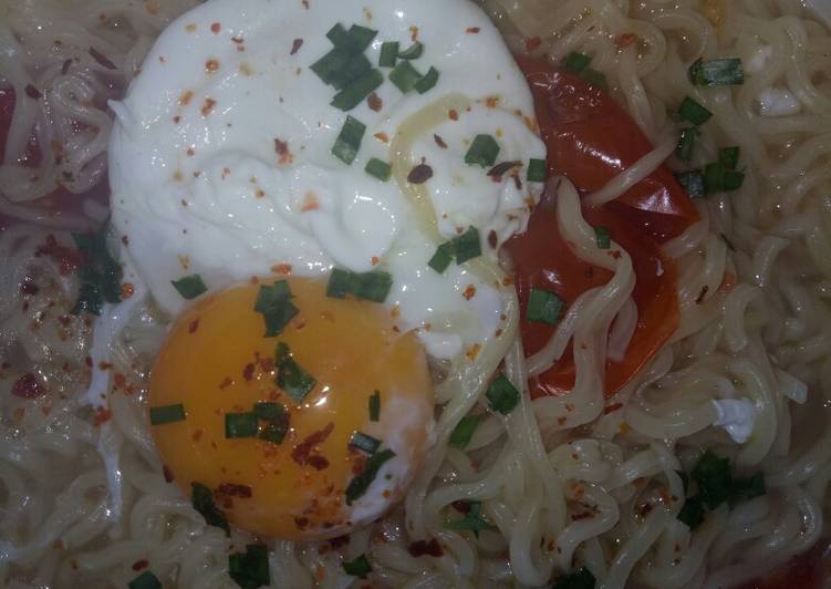 Indomie telor ayam kampung