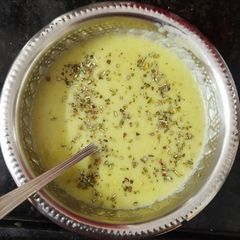 A picture of Cream Of Broccoli Soup.