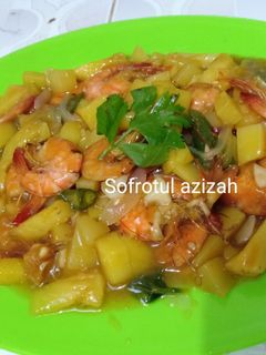 Foto resep Udang saus asam manis