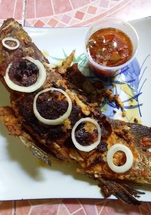 Foto resep Kerapu panggang teplon