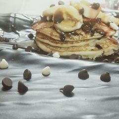 A picture of Eggless pancakes.