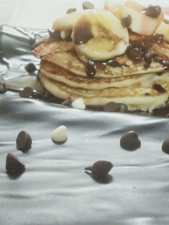 A picture of Eggless pancakes.