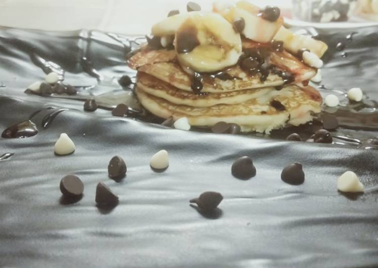 Recipe of Award-winning Eggless pancakes