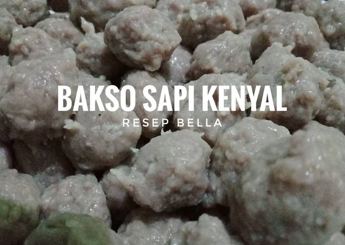 Resep Bakso Sapi Kenyal Oleh Resep Bella Cookpad